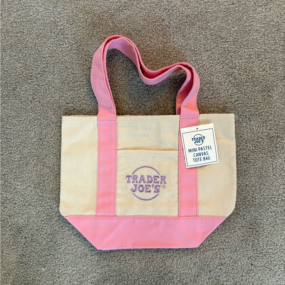 Trader Joe’s mini canvas tote